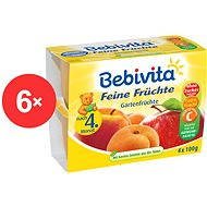 Bebivita Fine Fruit Mix - 6 × (4 × 100 g) - Baby Food