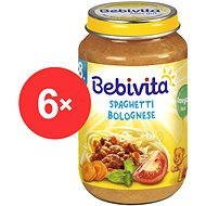 BEBIVITA  Bologna Spaghetti - 6 × 220g - Baby Food