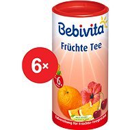 Bebivita Fruit tea - 6 × 200 g - Children's Tea