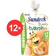 Sunbreaker A handful of apricots and cottage cheese - 12 × 80 g - Baby Food