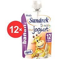 Sunaraki In banana and yoghurt hand - 12 × 80 g - Baby Food
