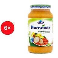 Hamánek Rabbit with potatoes in carrot sauce 6 × 230 g - Baby Food