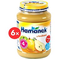 HAMÁNEK with pears 6× 190 g - Baby Food
