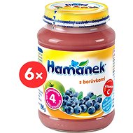 HAMÁNEK with blueberries 6× 190 g - Baby Food