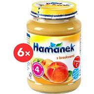 HAMÁNEK with peaches 6× 190 g - Baby Food