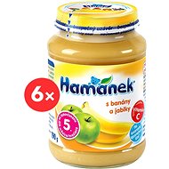 HAMÁNEK with apples and bananas 6× 190 g - Baby Food