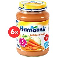 HAMÁNEK with apples and carrots 6× 190 g - Baby Food
