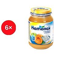 Hamanek with apricots and cottage cheese 6 × 190 g - Baby Food