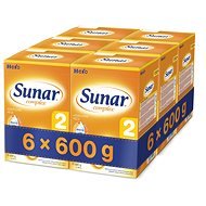 Sunar Complex 2 – 6× 600 g - Dojčenské mlieko