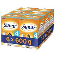 Sunar Complex 4 – 6× 600 g - Dojčenské mlieko