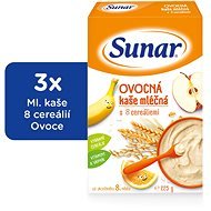 SUNAR Fruit Porridge - 3 × 225g - Milk Porridge