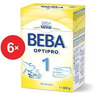 Nestlé BEBA OPTIPRO 1 - 6 × 600 g - Baby Formula