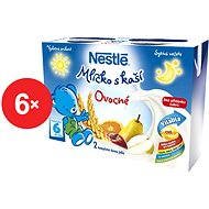 Nestlé Mliečko s kašou Ovocné - 6x (2x200ml) - Príkrm