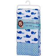 T-tomi Fabric towels 2 pcs - blue ocean - Children's Bath Towel