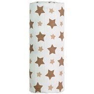 T-tomi Bamboo Towel 1 Piece - Beige Stars - Children's Bath Towel