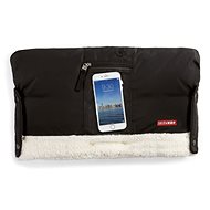 Skip hop Sleeping bag with phone pocket, black - Stroller Hand Muff