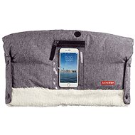 Skip hop Sleeping bag with phone pocket, gray - Stroller Hand Muff