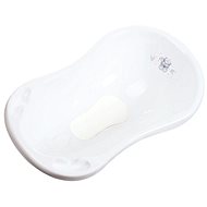 MALTEX Bath Tub with Valve Teddy Bear 84cm, White - Baby Bathtub