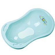 MALTEX Bath Tub with Valve 84cm, Mint - Baby Bathtub