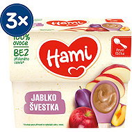 Hami Fruit Snack Apple and Plum 3×400 g - Baby Food