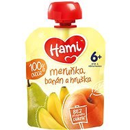 Hami Fruit pocket apricot, banana and pear 90 g - Baby Food