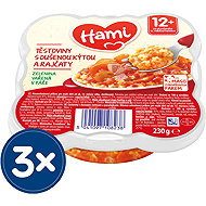 Hami meat and vegetable plate Pasta with stewed hocks and tomatoes 3× 230 g - Baby Food
