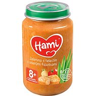 Hami Fresh vegetables with veal and green beans 200 g - Baby Food