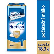 Nutrilon 1 Pronutra Initial Milk 5 × 18.3 g, 0+ test and travel package - Baby Formula