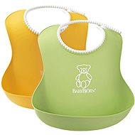 Babybjörn Soft bibs 2 pcs green / yellow - Bib