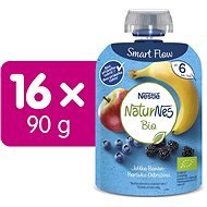 NESTLÉ NATURNES Organic Apple Banana Blackberry Blueberry 16×90 g - Meal Pocket