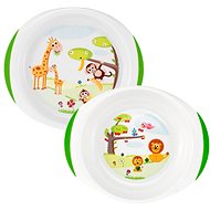Chicco dish set plate and bowl, 12m+ - Children's Dining Set