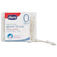 Chicco Anatomical Cotton Buds 88pcs - Cotton Swabs 