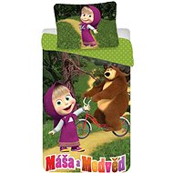 Jerry Fabrics Máša a Bear 015 - Children's Bedding