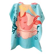 GOLDBABY Baby Towel Pink Mermaid 60×120cm - Children's Bath Towel