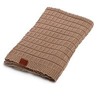 Petite&Mars Knit Blanket Square I. beige - Blanket