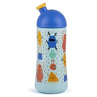 Suavinex Third Bottle with Sports Cap Booo 360ml - Blue - Children's Water Bottle