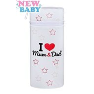 New Baby Thermal Bag Jumbo I love Mum and Dad - White - Baby Thermos