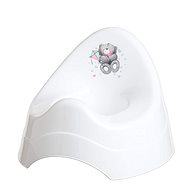 MALTEX Teddy Bear Potty, White - Potty