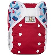 Bamboolik Red panties + cubes - Nappies