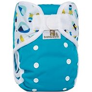 Bamboolik Turquoise panties + airship - Nappies