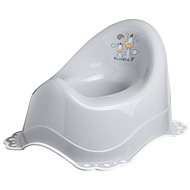 MALTEX Zebra Potty, Anti-slip, Grey - Potty