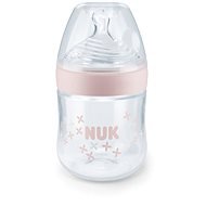 NUK dojčenská fľaša Nature Sense 150 ml – ružová - Dojčenská fľaša