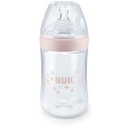 NUK dojčenská fľaša Nature Sense 260 ml – ružová - Dojčenská fľaša
