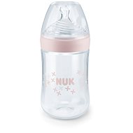 NUK Baby Bottle Nature Sense 260ml - pink - Baby Bottle