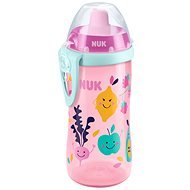 NUK FC Fľaša PP Flexi Cup 300 ml – ružová - Detská fľaša na pitie
