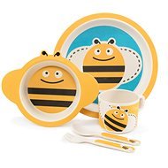 ZOPA Bambusz készlet - Bee - Gyerek étkészlet