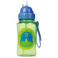 Skip Hop Zoo Bottle with a Straw - Dinosaur - Children's Water Bottle