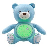 Chicco Toy Teddy Bear with Projector - Blue - Night Light