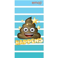 Jerry Fabrics Emoji Happens - Children's Bath Towel
