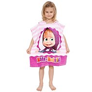 Jerry Fabrics Masha and the Bear 018 Pink - Children's Bath Towel